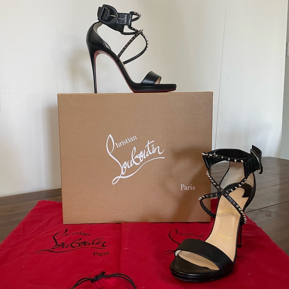 Bombina Sandals Christhian Loubotin 7.5